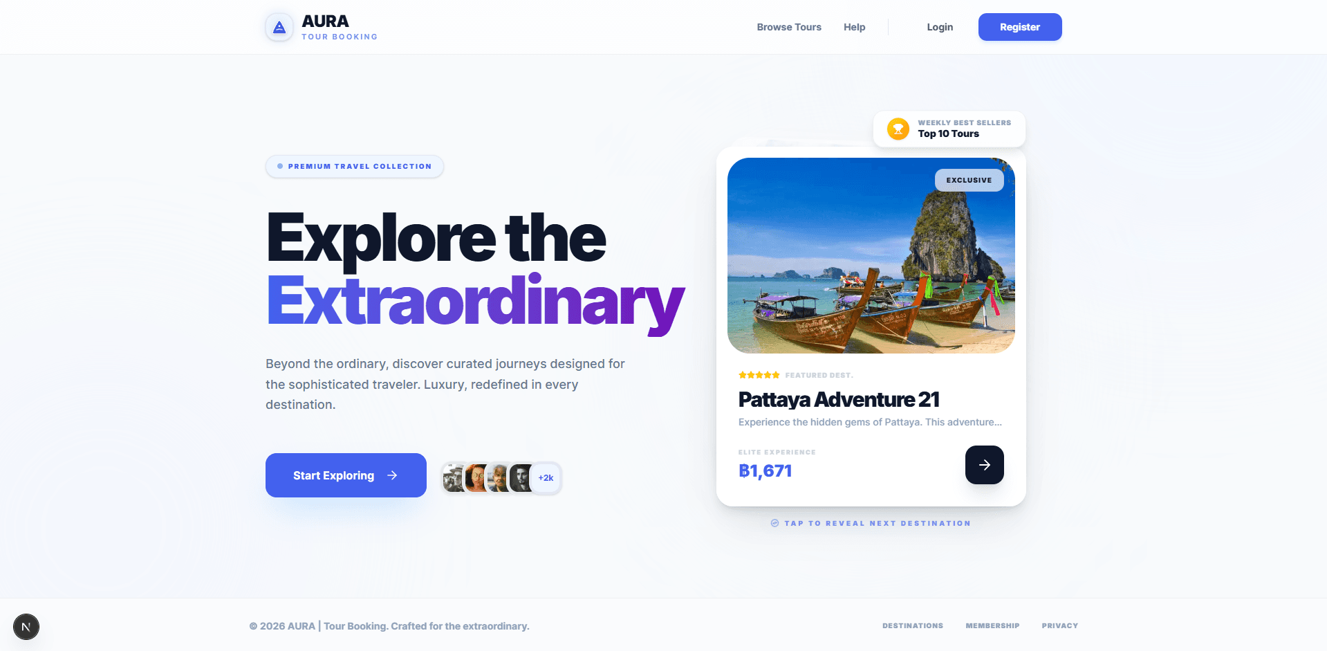 Aura Tour Booking Customer - image 1